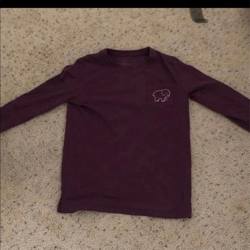 Ivory ella long sleeve shirt. Women’s XS